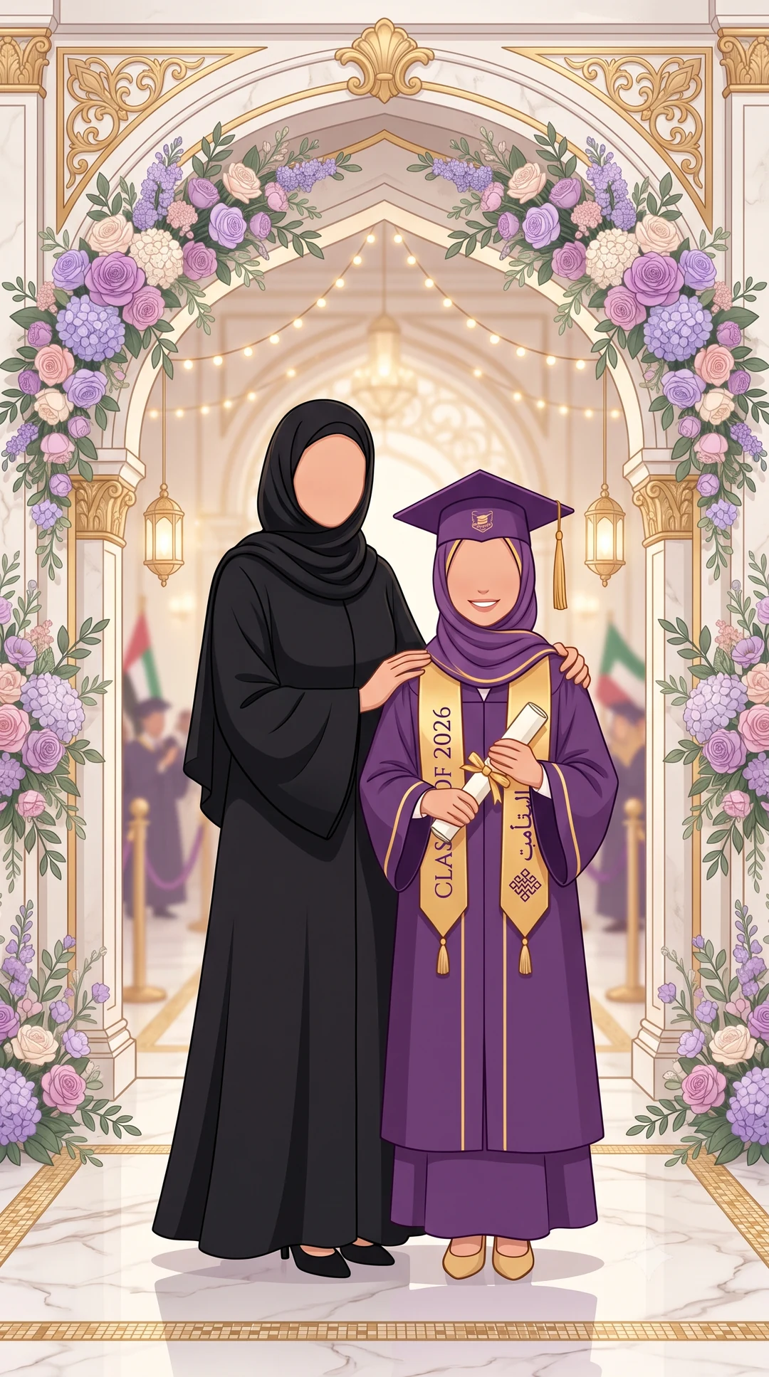 الأم والخريجة ✨